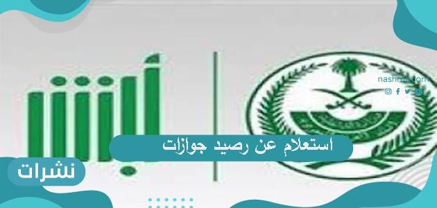 استعلام عن رصيد جوازات