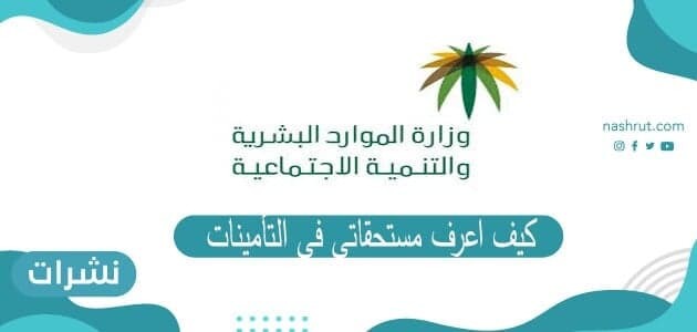 كيف اعرف مستحقاتي في التأمينات