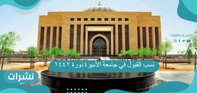 نسب القبول في جامعة الأميرة نورة 1442 وشروط التقديم