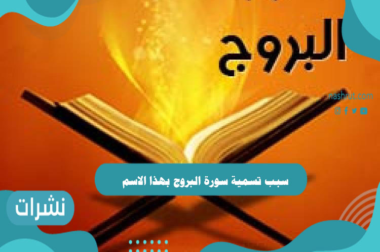 سبب تسمية سورة البروج بهذا الاسم