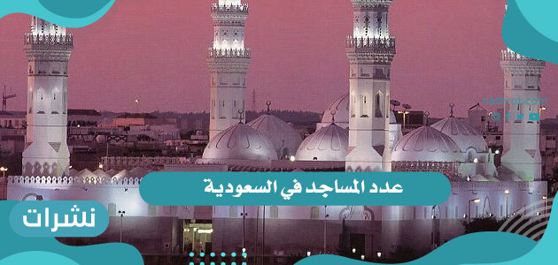 عدد المساجد في السعودية