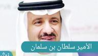 الأمير سلطان بن سلمان السيرة الذاتية
