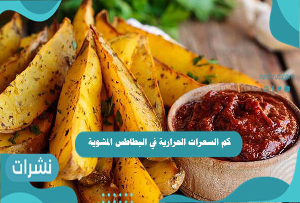 كم السعرات الحرارية في البطاطس المشوية