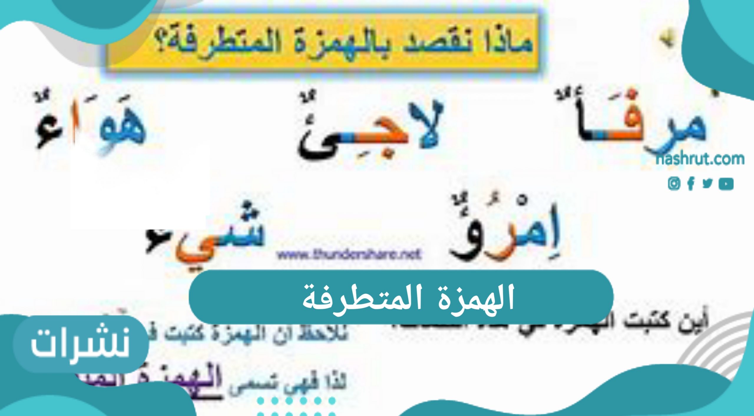 الهمزة المتطرفة