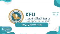 جامعة الملك فيصل عن بعد
