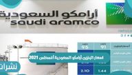 اسعار البنزين أرامكو السعودية أغسطس 2021