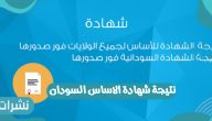 نتيجة شهادة الاساس السودان
