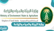 إعلام وظائف شاغرة في وزارة البيئة والمياه والزراعة