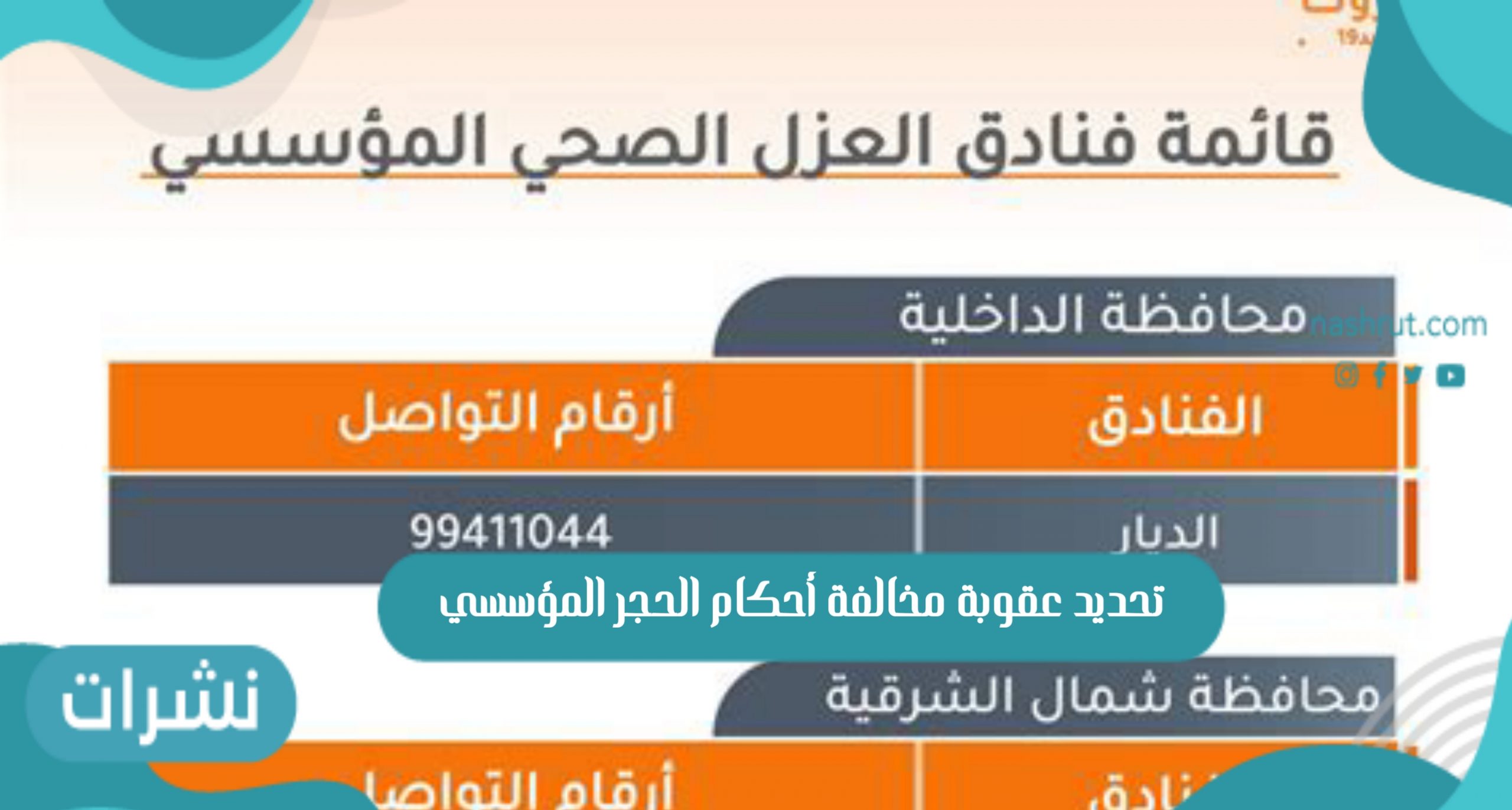 الحجر المؤسسي