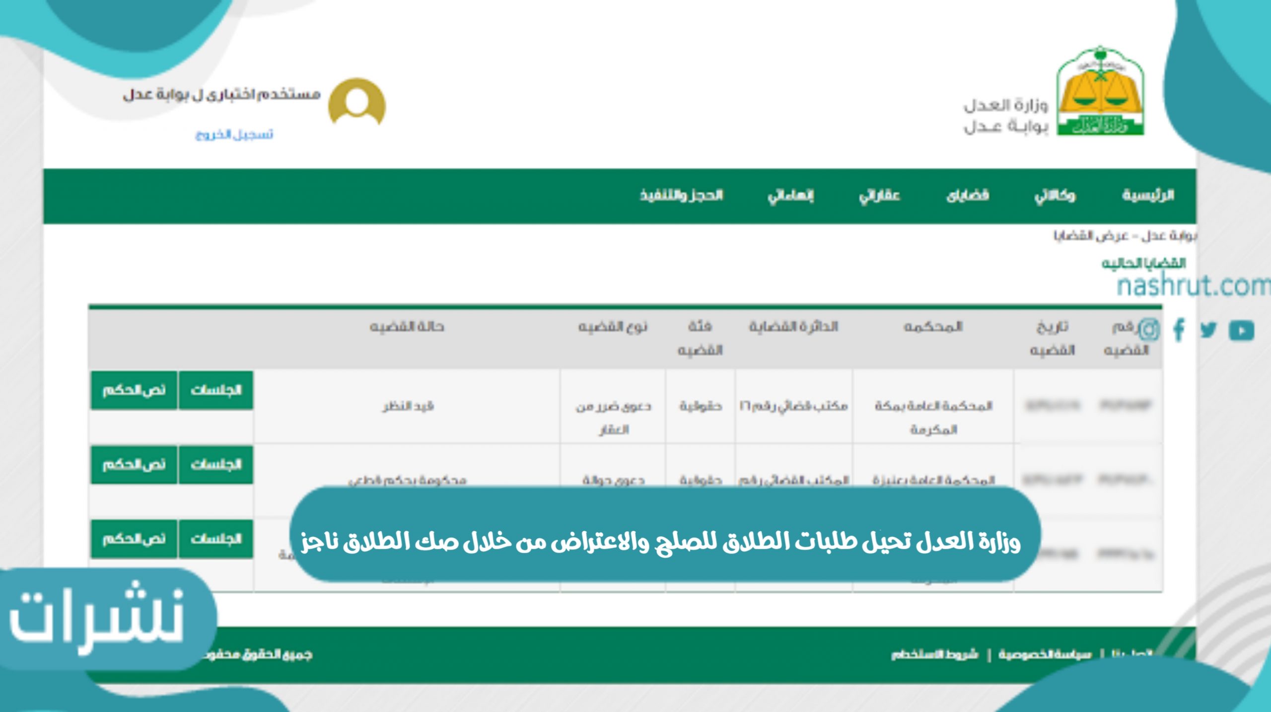 صك الطلاق ناجز