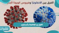 الفرق بين الإنفلونزا وأوميكرون وأعراض الإنفلونزا وأوميكرون