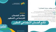 نتائج الضمان الاجتماعي المطور عبر وزارة الموارد البشرية sbis.hrsd.gov.sa