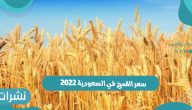 سعر القمح في السعودية 2022