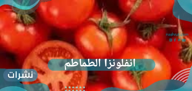 اعراض انفلونزا الطماطم وهل هو مرض خطير لماذا سُمي بهذا الاسم