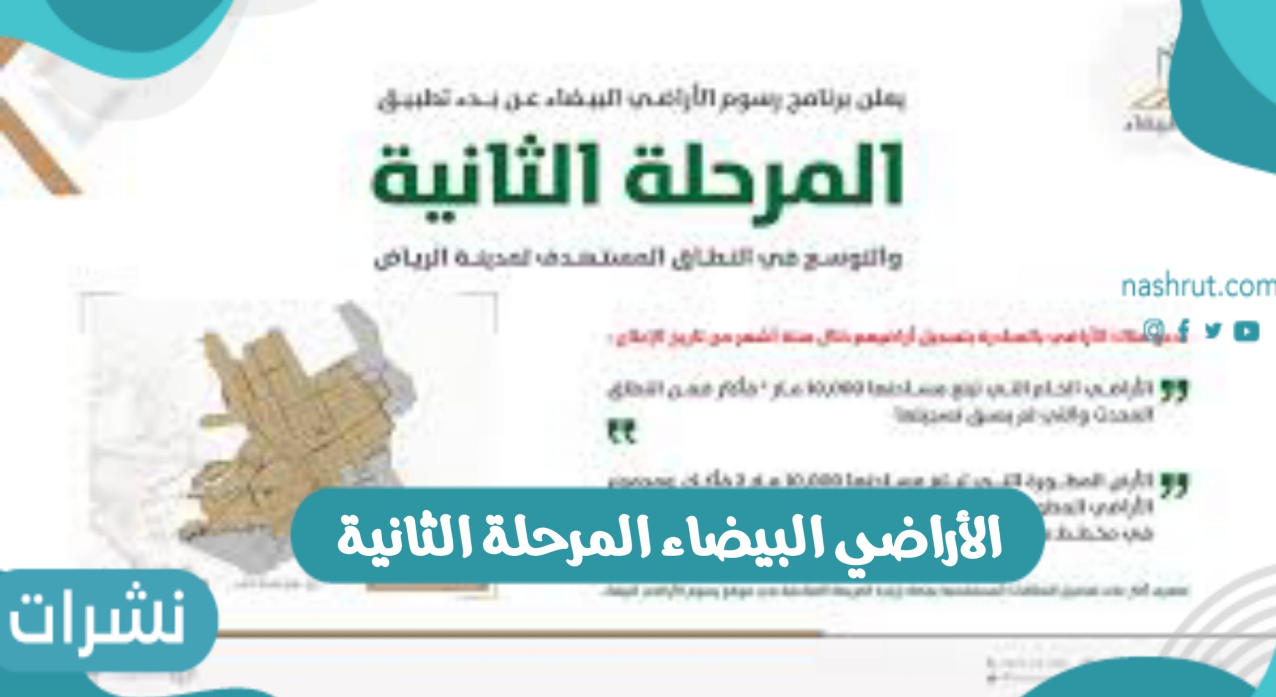 تطبيق رسوم الأراضي البيضاء المرحلة الثانية في مدن المملكة