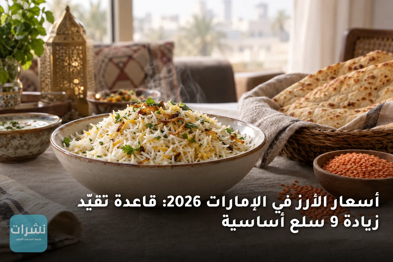 أسعار الأرز في الإمارات 2026: قاعدة تقيّد زيادة 9 سلع أساسية