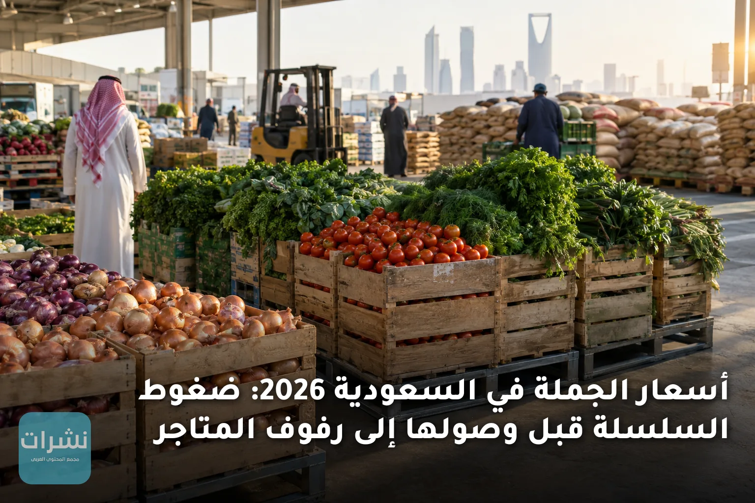 أسعار الجملة في السعودية 2026: ضغوط السلسلة قبل وصولها إلى رفوف المتاجر