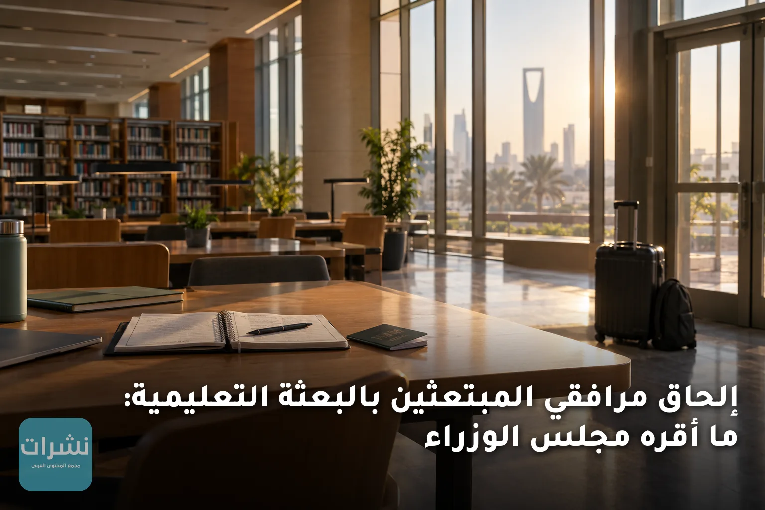 إلحاق مرافقي المبتعثين بالبعثة التعليمية: ما أقره مجلس الوزراء
