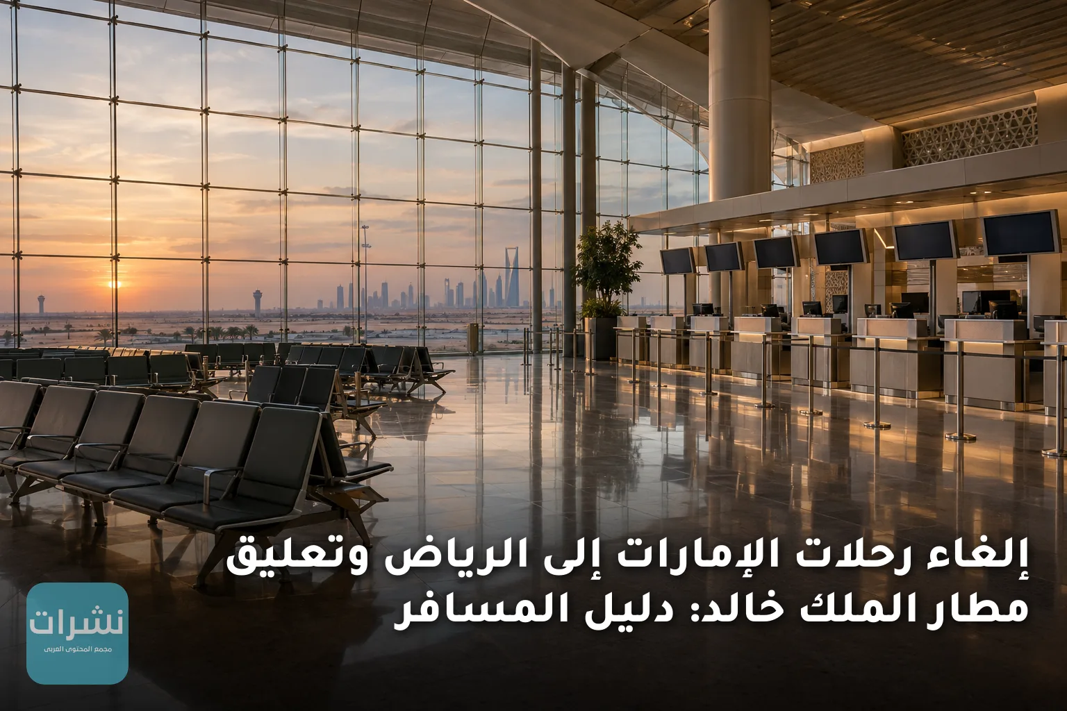 إلغاء رحلات الإمارات إلى الرياض وتعليق مطار الملك خالد: دليل المسافر