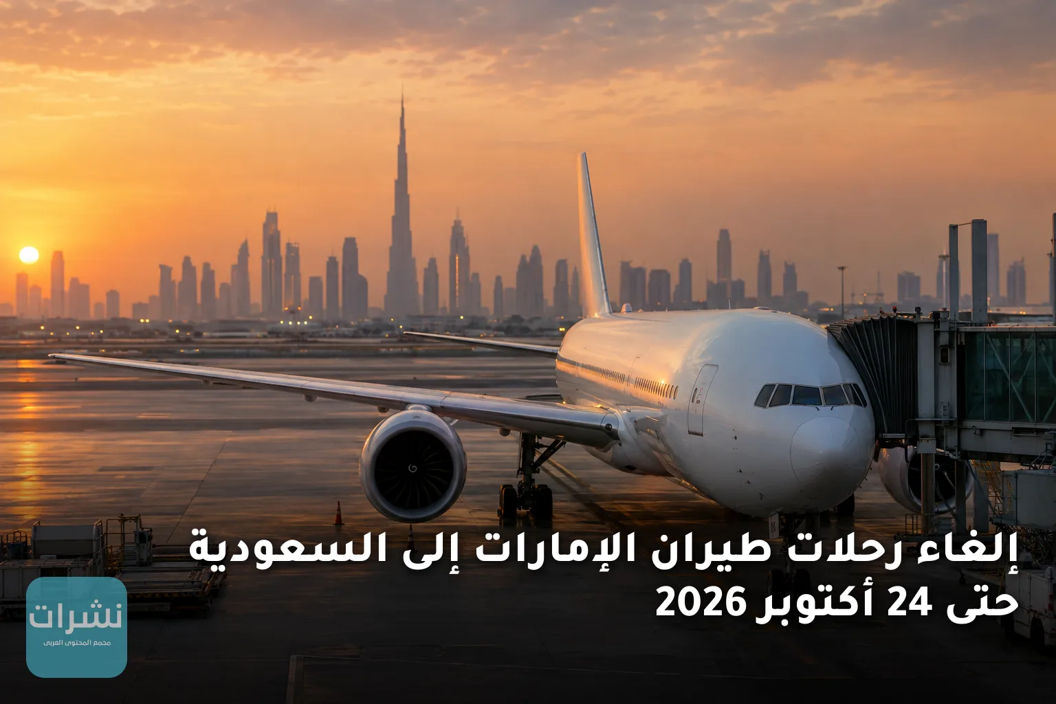 إلغاء رحلات طيران الإمارات إلى السعودية حتى 24 أكتوبر 2026