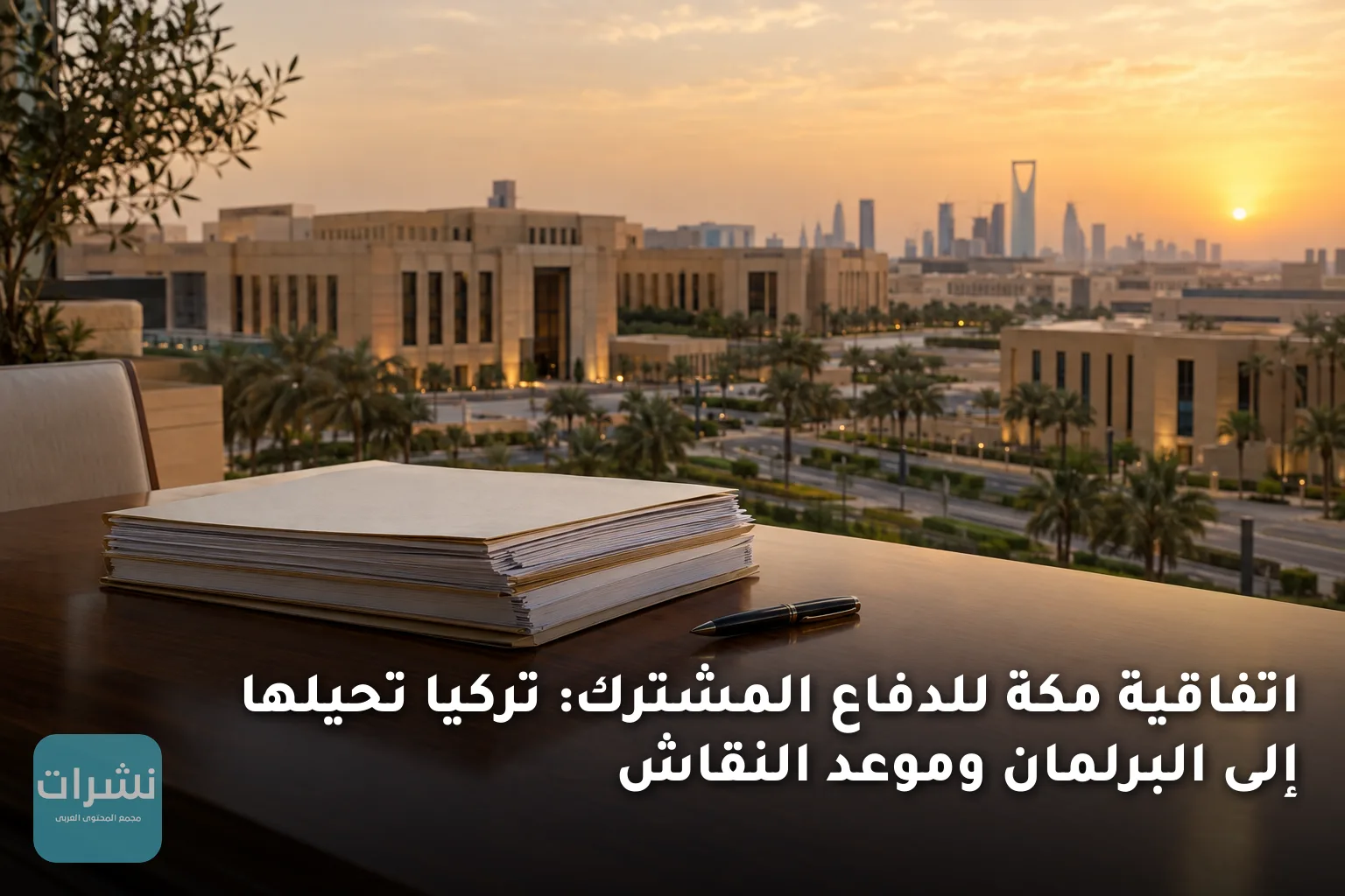 اتفاقية مكة للدفاع المشترك: تركيا تحيلها إلى البرلمان وموعد النقاش