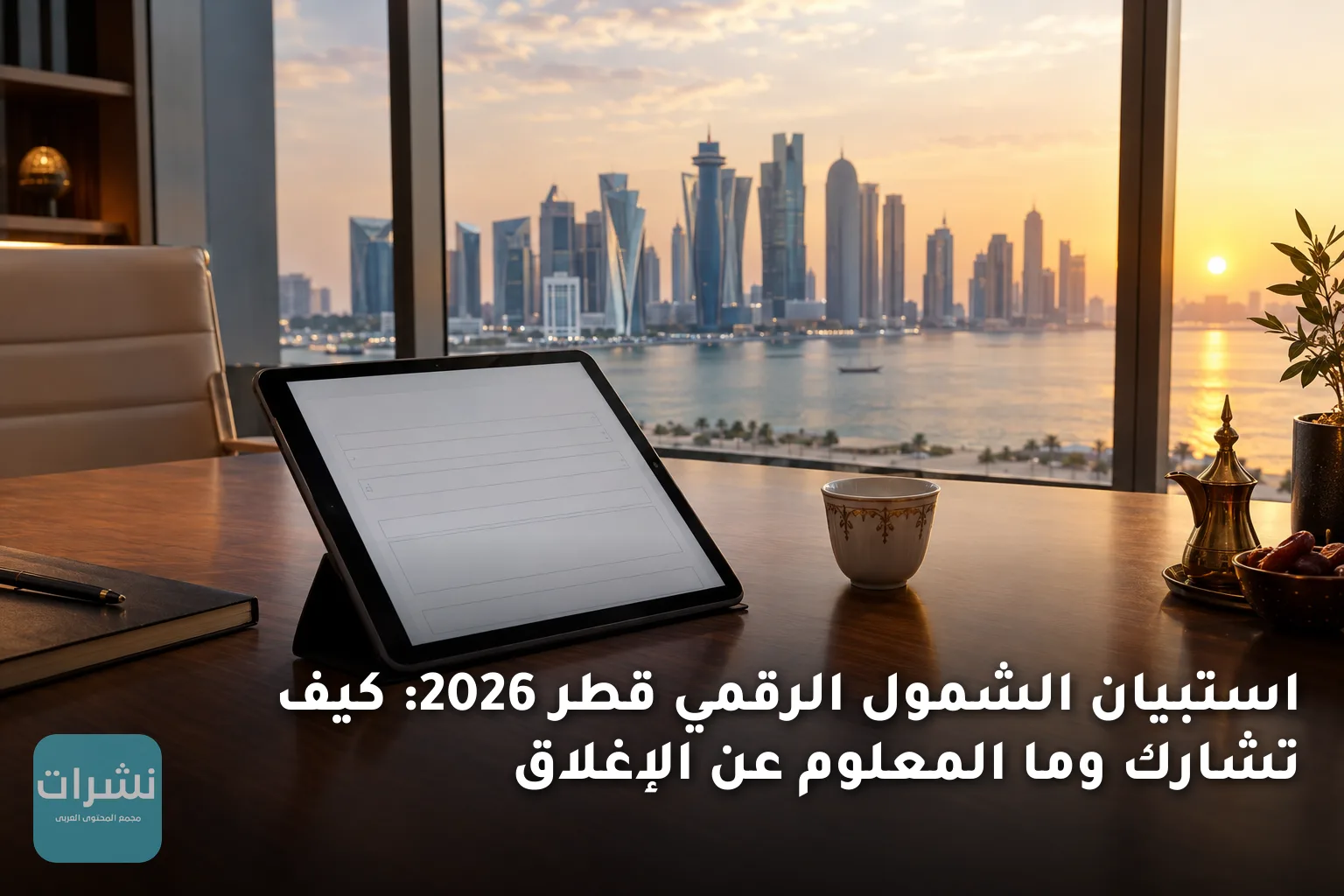 استبيان الشمول الرقمي قطر 2026: كيف تشارك وما المعلوم عن الإغلاق