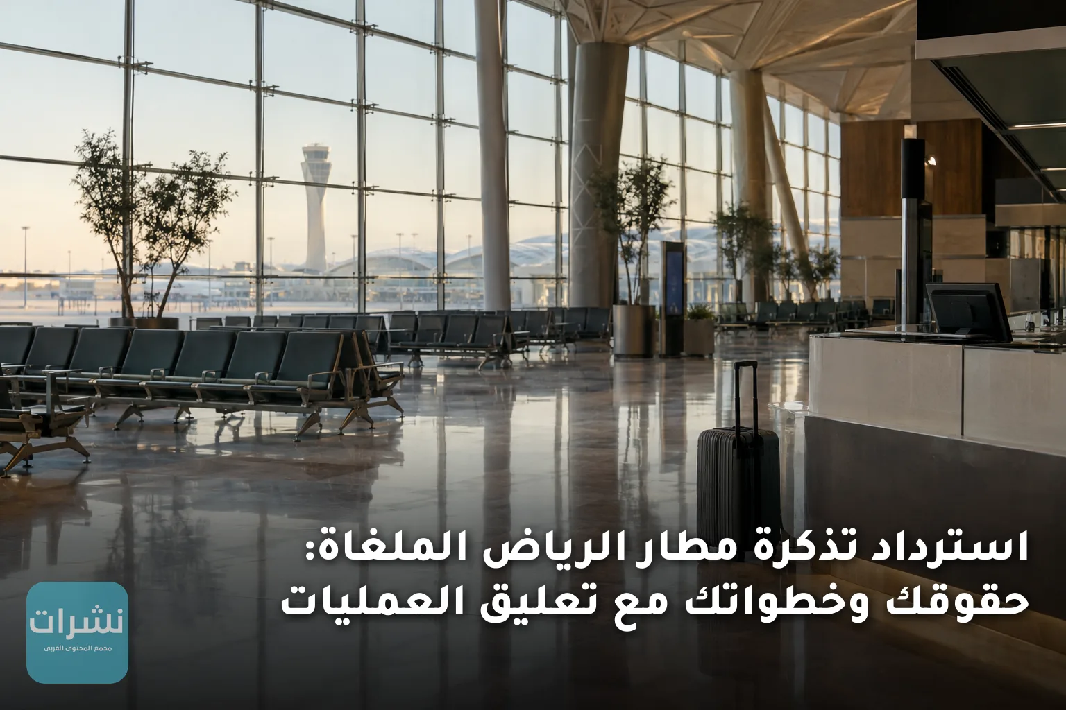 استرداد تذكرة مطار الرياض الملغاة: حقوقك وخطواتك مع تعليق العمليات