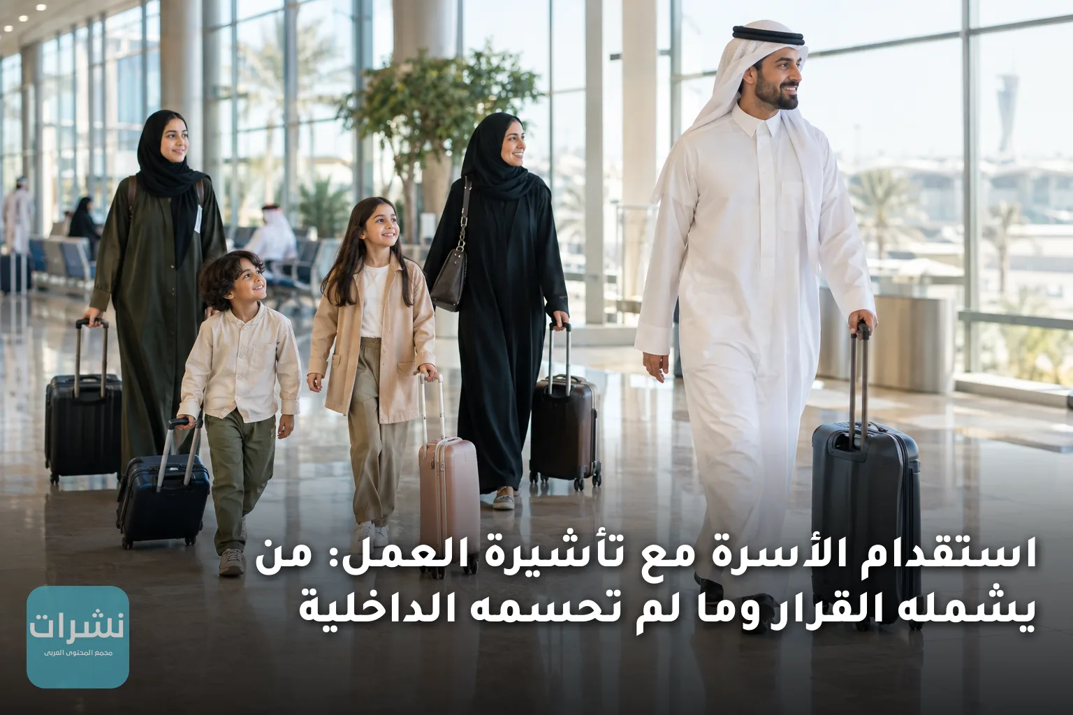استقدام الأسرة مع تأشيرة العمل: من يشمله القرار وما لم تحسمه الداخلية
