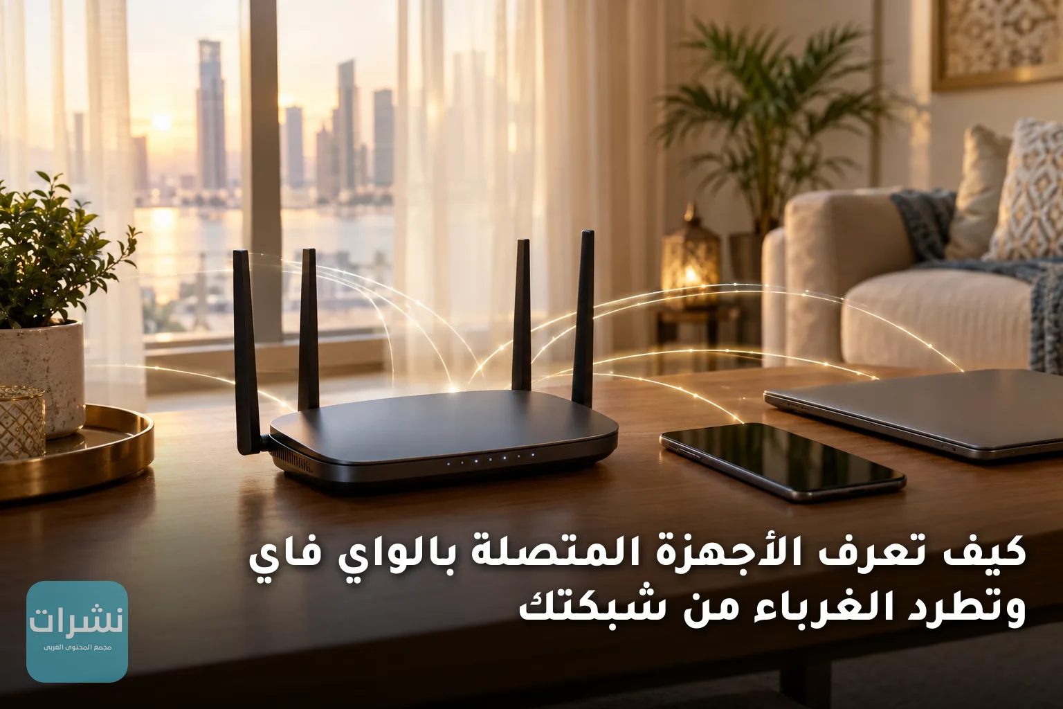 كيف تعرف الأجهزة المتصلة بالواي فاي وتطرد الغرباء من شبكتك