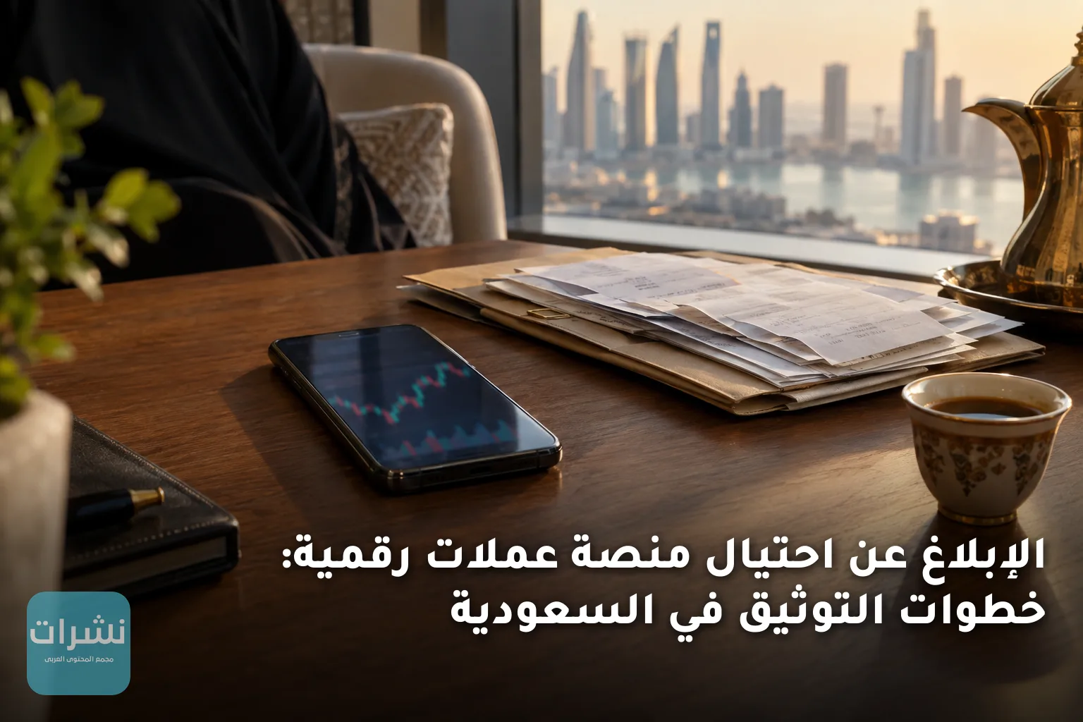 الإبلاغ عن احتيال منصة عملات رقمية: خطوات التوثيق في السعودية