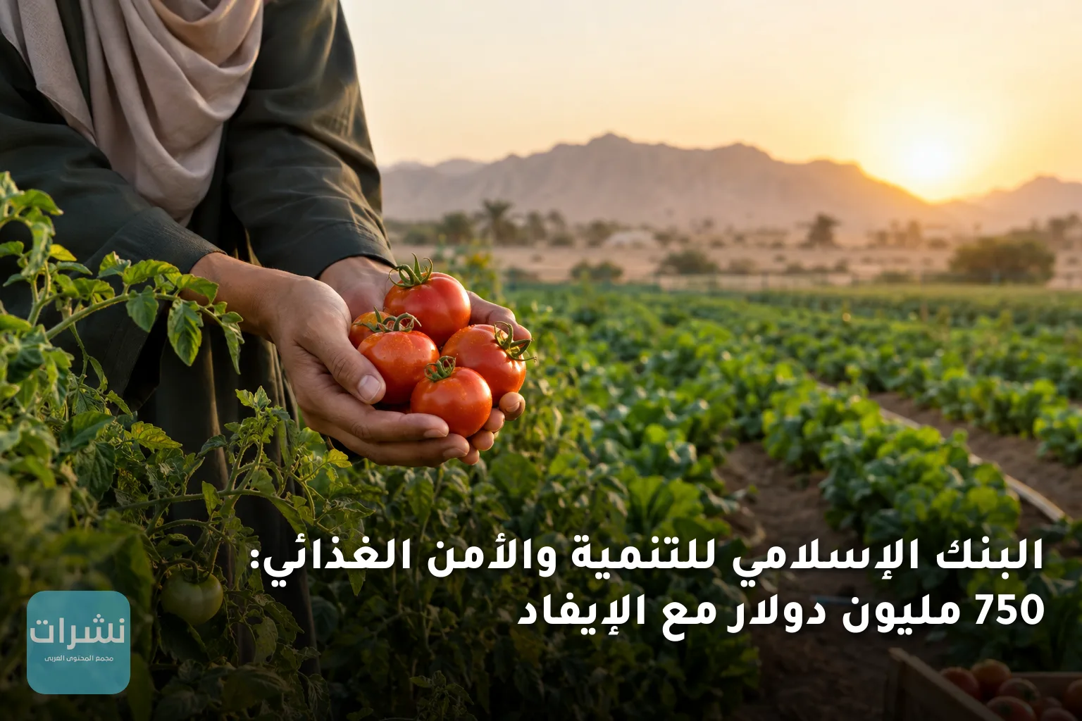 البنك الإسلامي للتنمية والأمن الغذائي: 750 مليون دولار مع الإيفاد