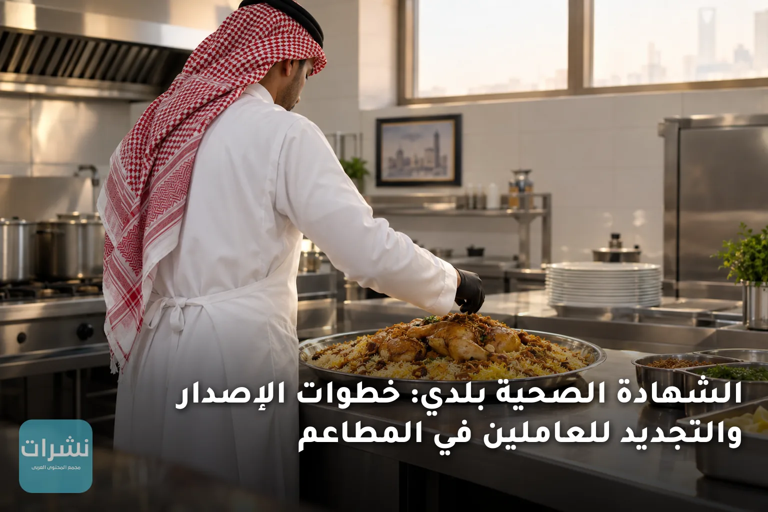 الشهادة الصحية بلدي: خطوات الإصدار والتجديد للعاملين في المطاعم