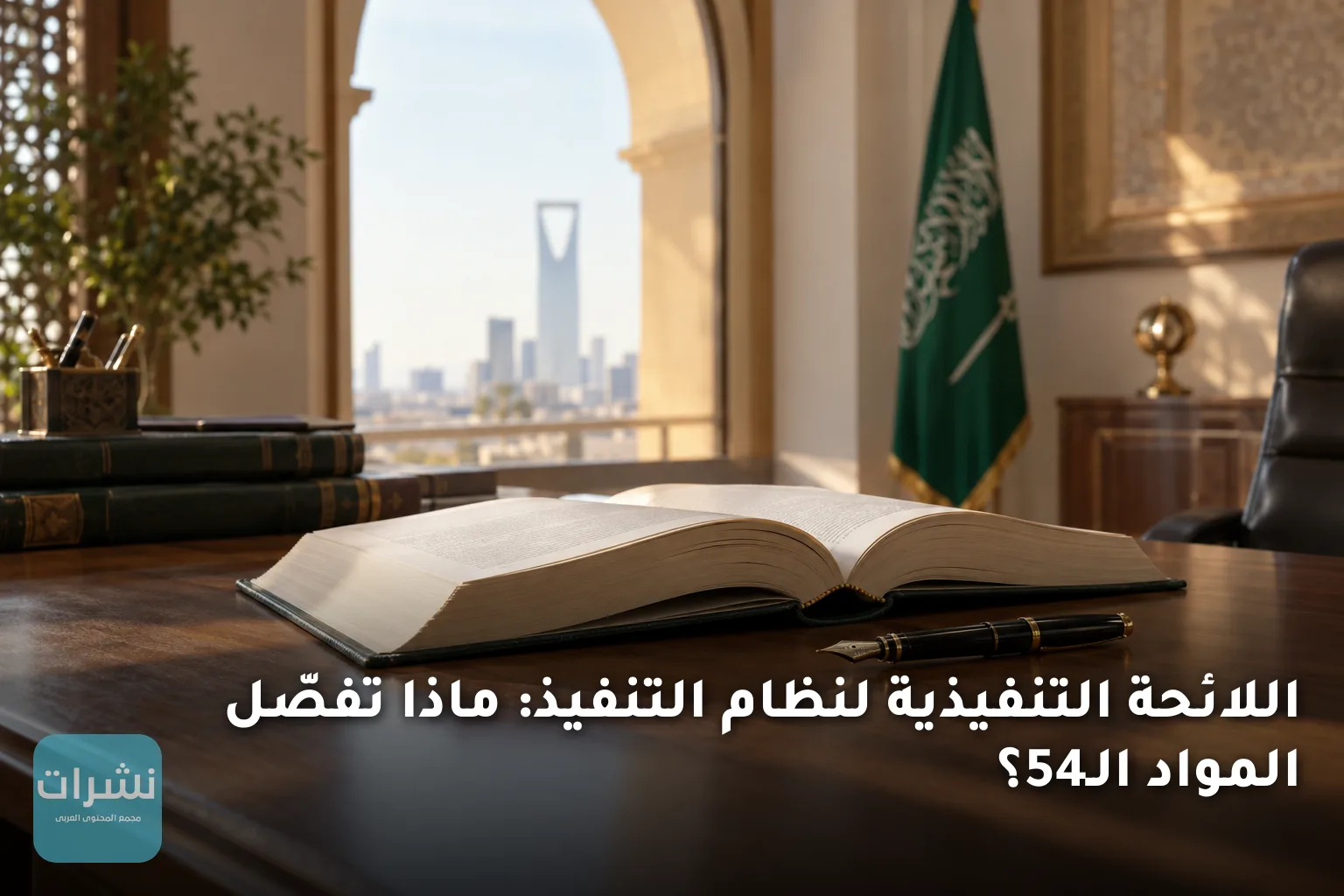 اللائحة التنفيذية لنظام التنفيذ: ماذا تفصّل المواد الـ54؟