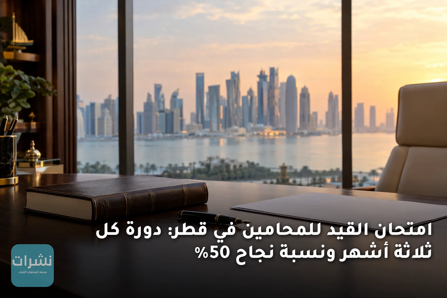 امتحان القيد للمحامين في قطر: دورة كل ثلاثة أشهر ونسبة نجاح 50%
