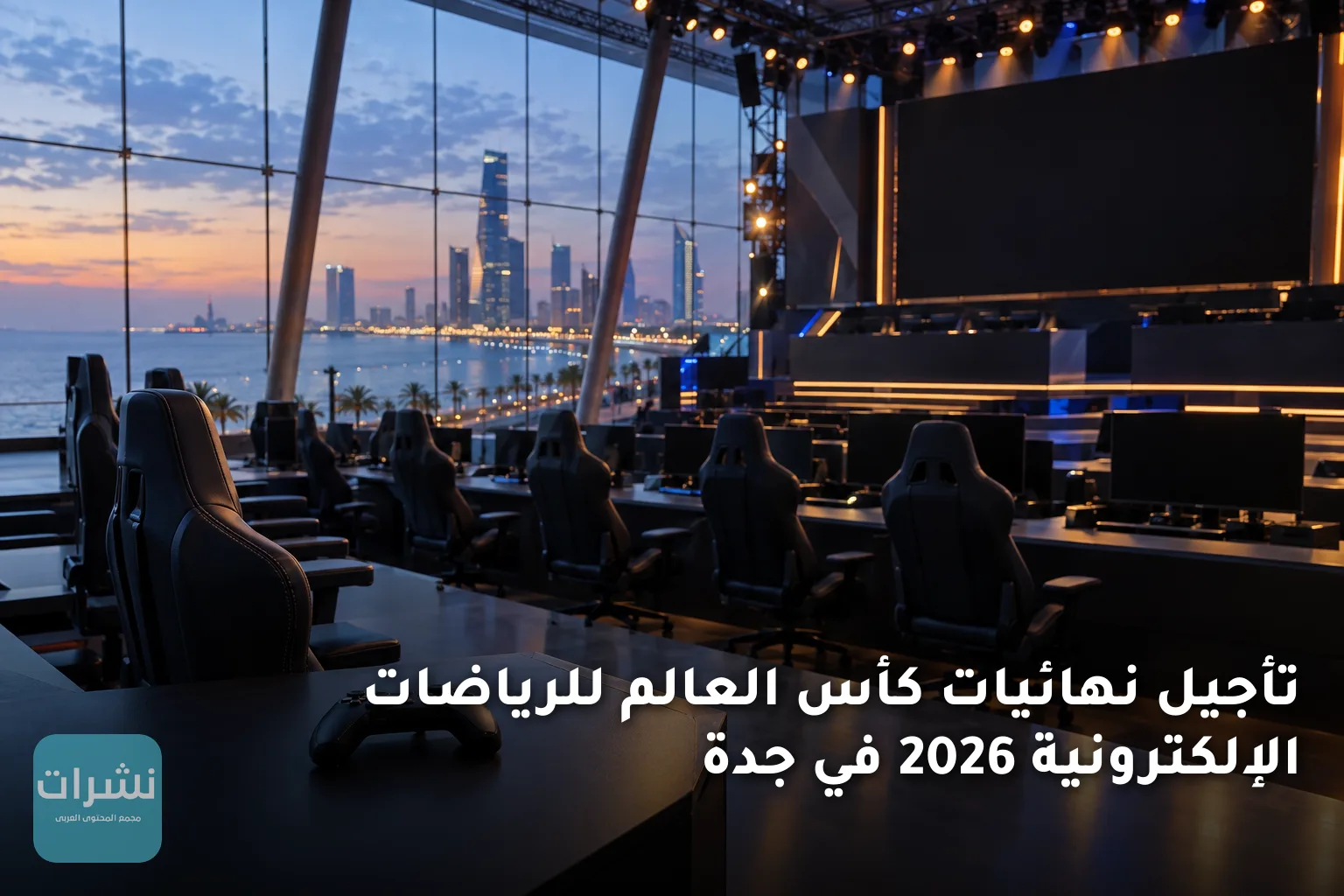 تأجيل نهائيات كأس العالم للرياضات الإلكترونية 2026 في جدة