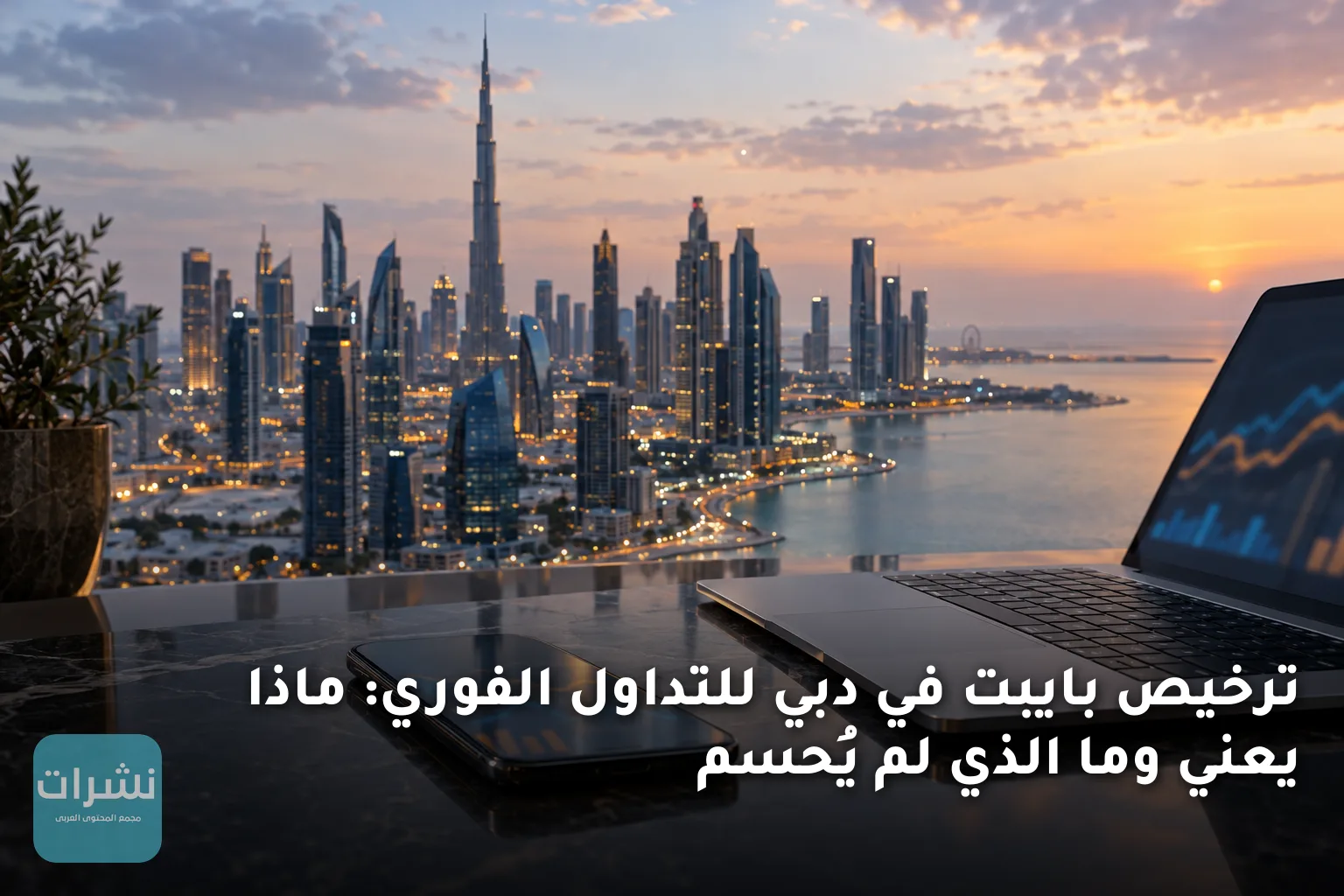 ترخيص بايبت في دبي للتداول الفوري: ماذا يعني وما الذي لم يُحسم