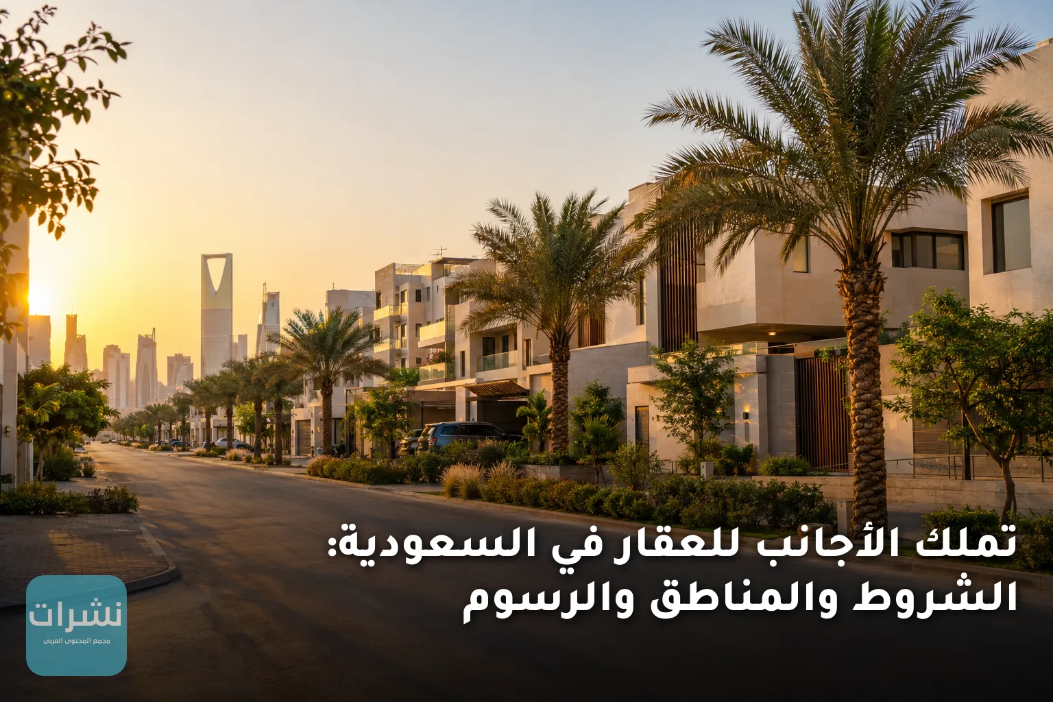 تملك الأجانب للعقار في السعودية: الشروط والمناطق والرسوم