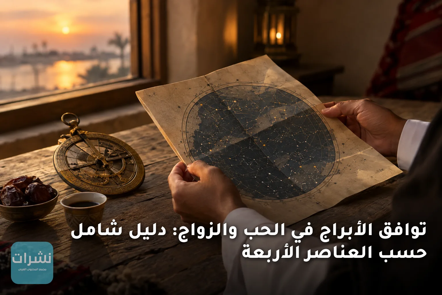 توافق الأبراج في الحب والزواج: دليل شامل حسب العناصر الأربعة