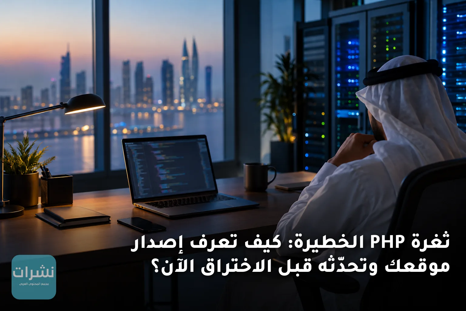 ثغرة PHP الخطيرة: كيف تعرف إصدار موقعك وتحدّثه قبل الاختراق الآن؟
