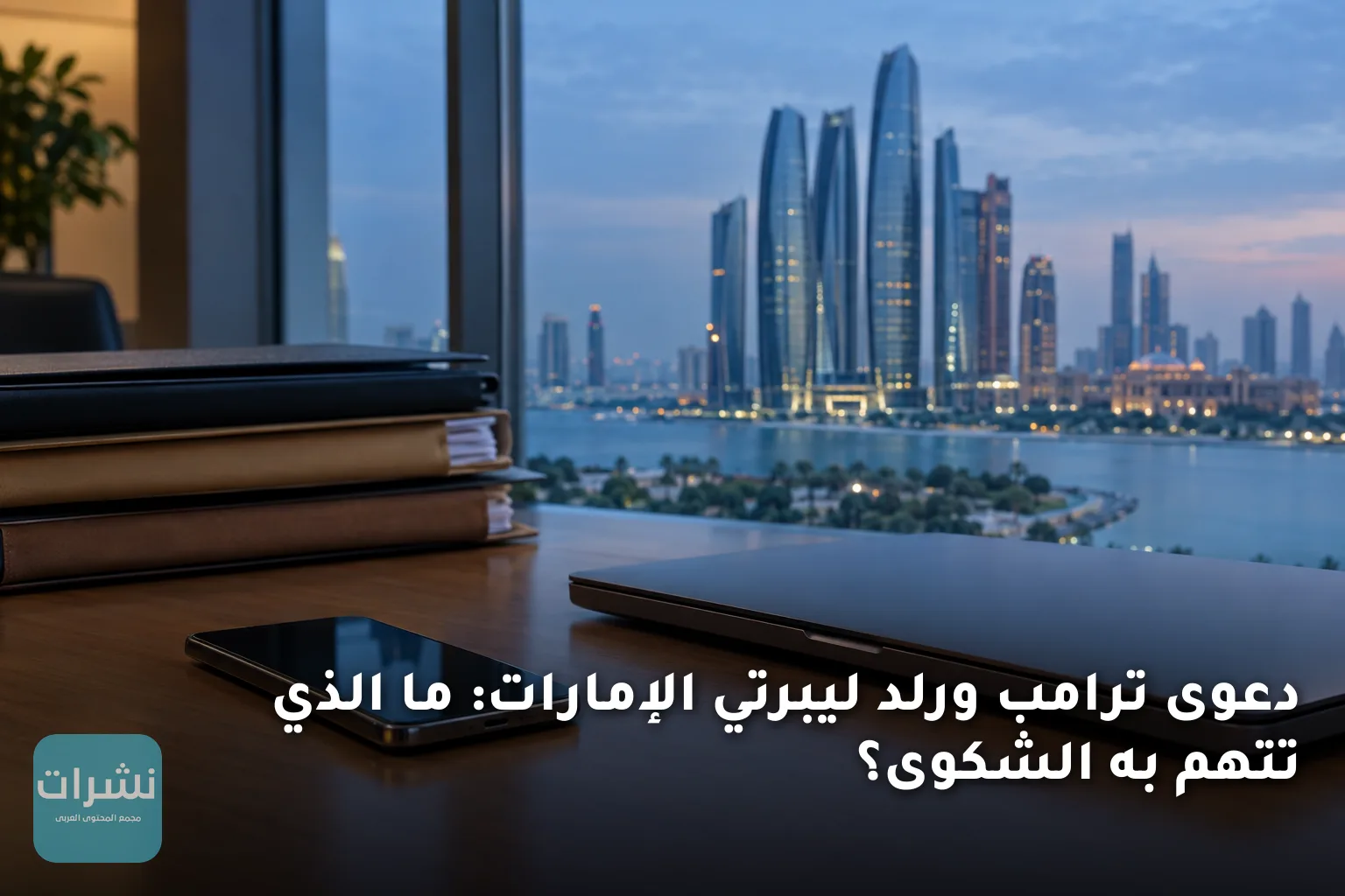 دعوى ترامب ورلد ليبرتي الإمارات: ما الذي تتهم به الشكوى؟