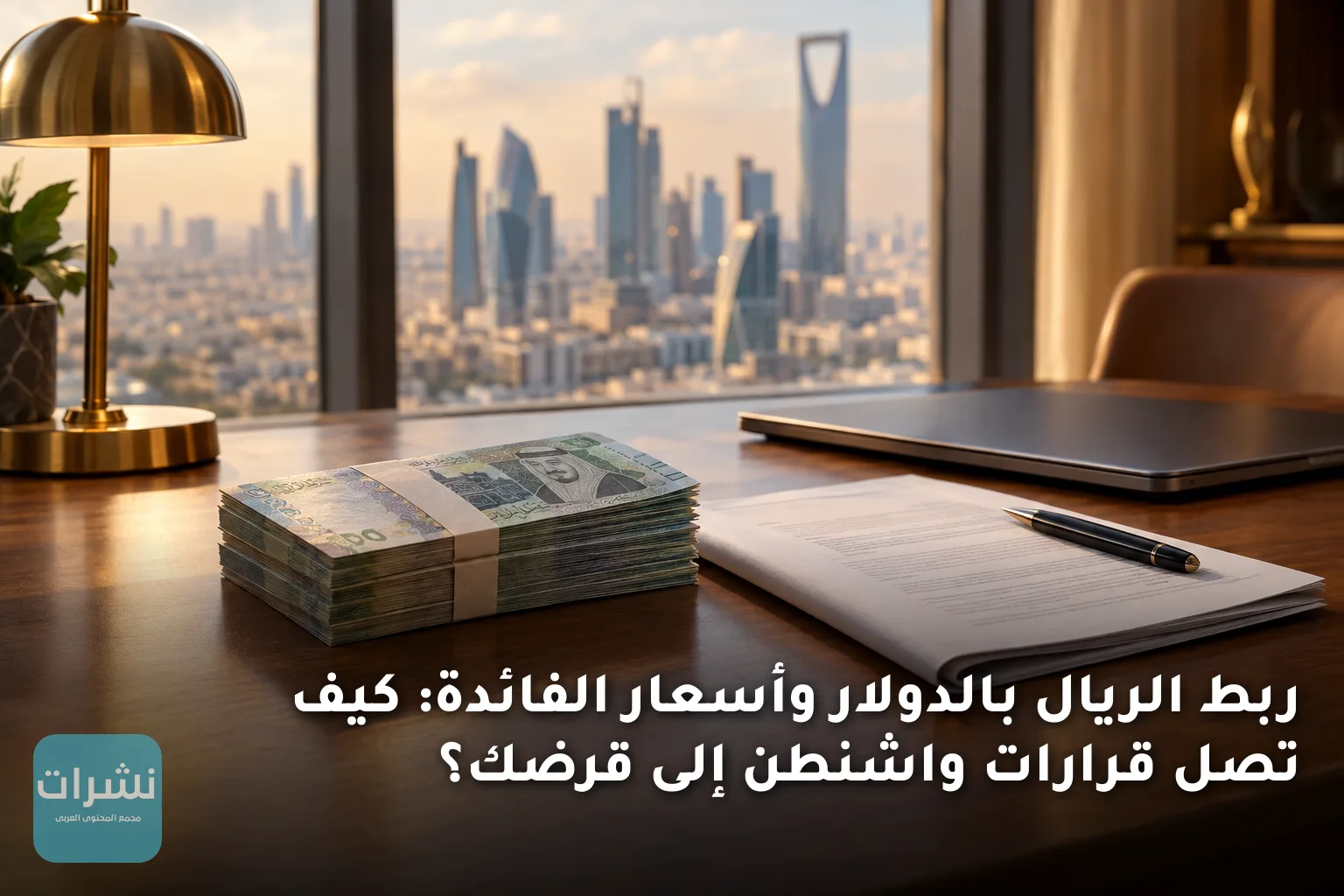 ربط الريال بالدولار وأسعار الفائدة: كيف تصل قرارات واشنطن إلى قرضك؟