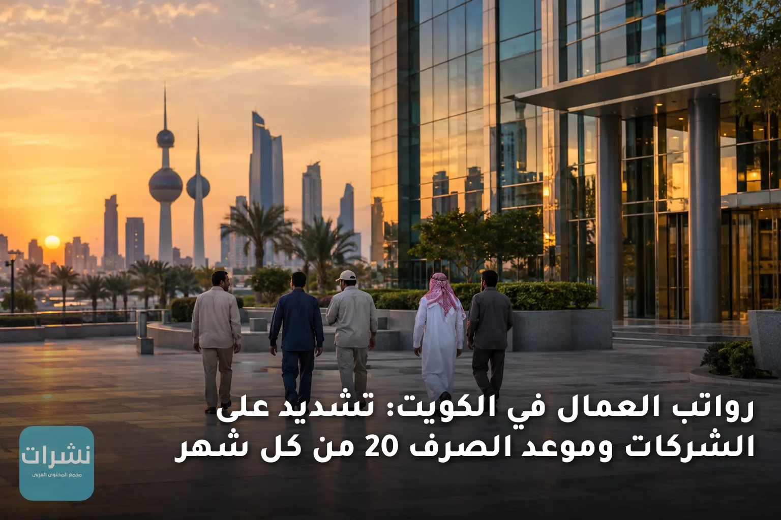 رواتب العمال في الكويت: تشديد على الشركات وموعد الصرف 20 من كل شهر