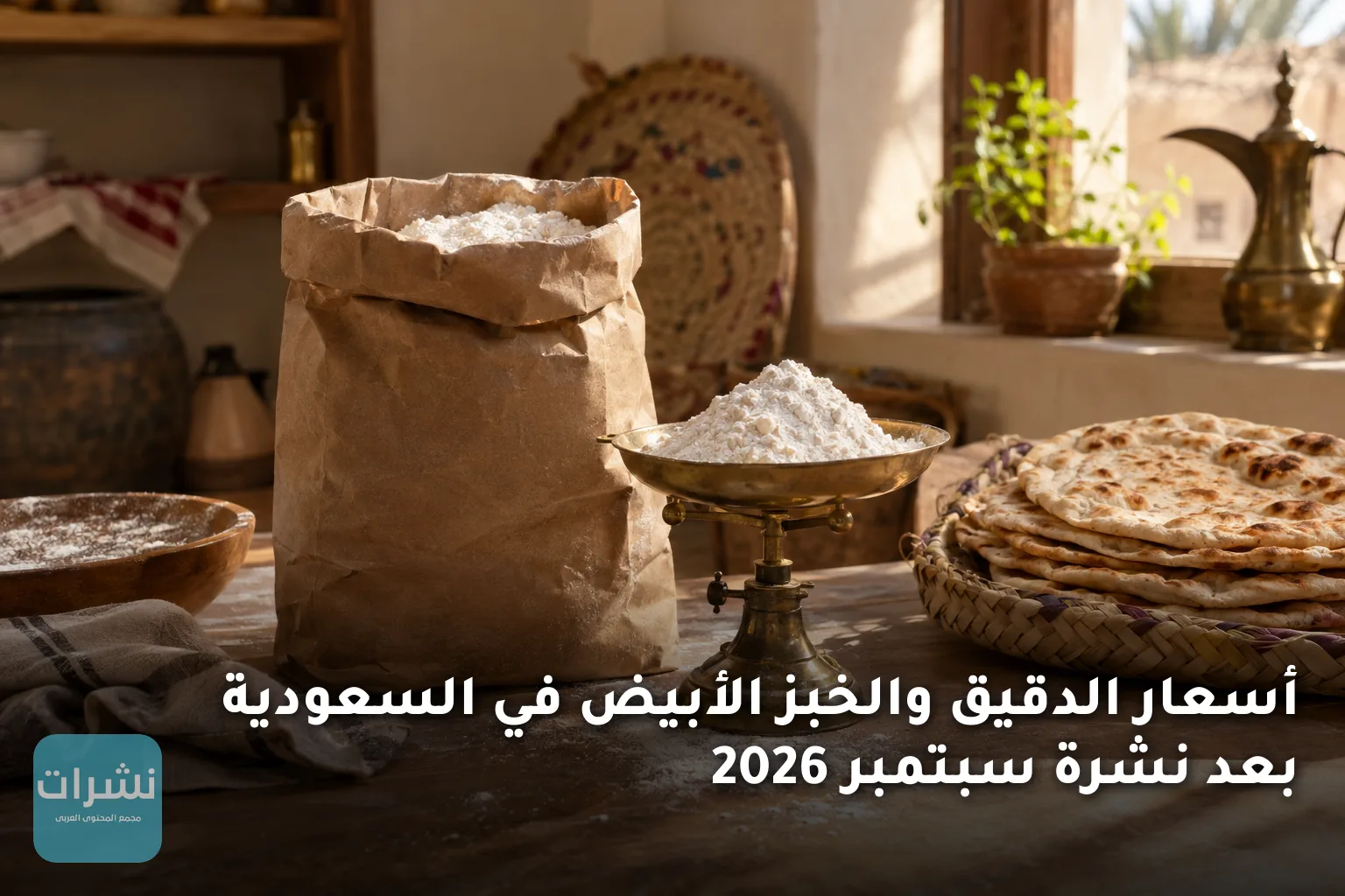 أسعار الدقيق والخبز الأبيض في السعودية بعد نشرة سبتمبر 2026