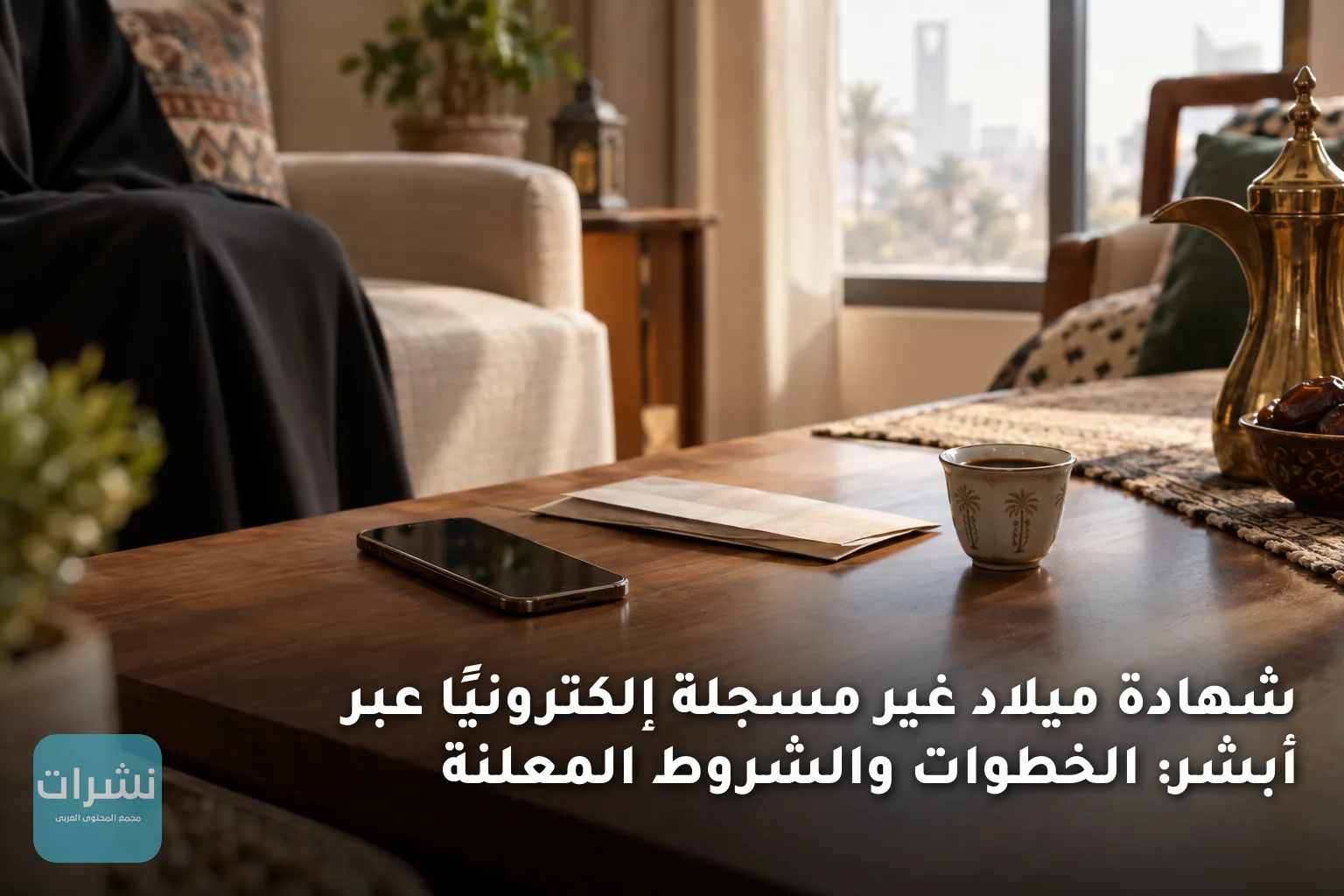 شهادة ميلاد غير مسجلة إلكترونيًا عبر أبشر: الخطوات والشروط المعلنة