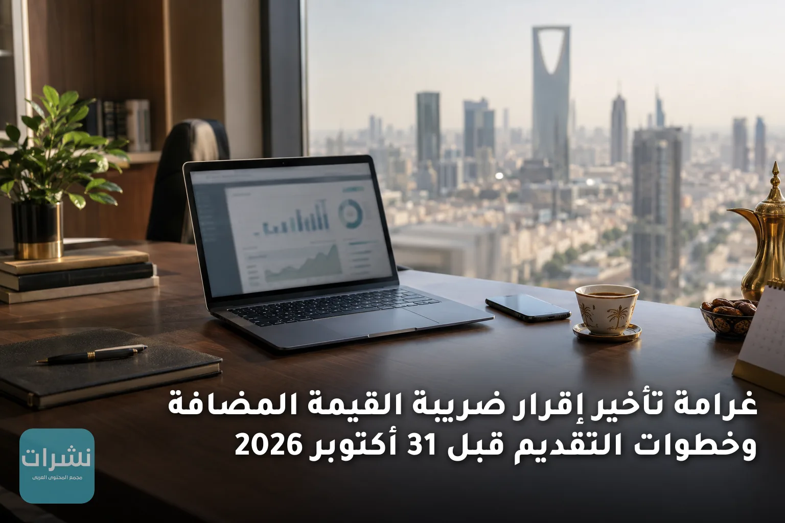 غرامة تأخير إقرار ضريبة القيمة المضافة وخطوات التقديم قبل 31 أكتوبر 2026