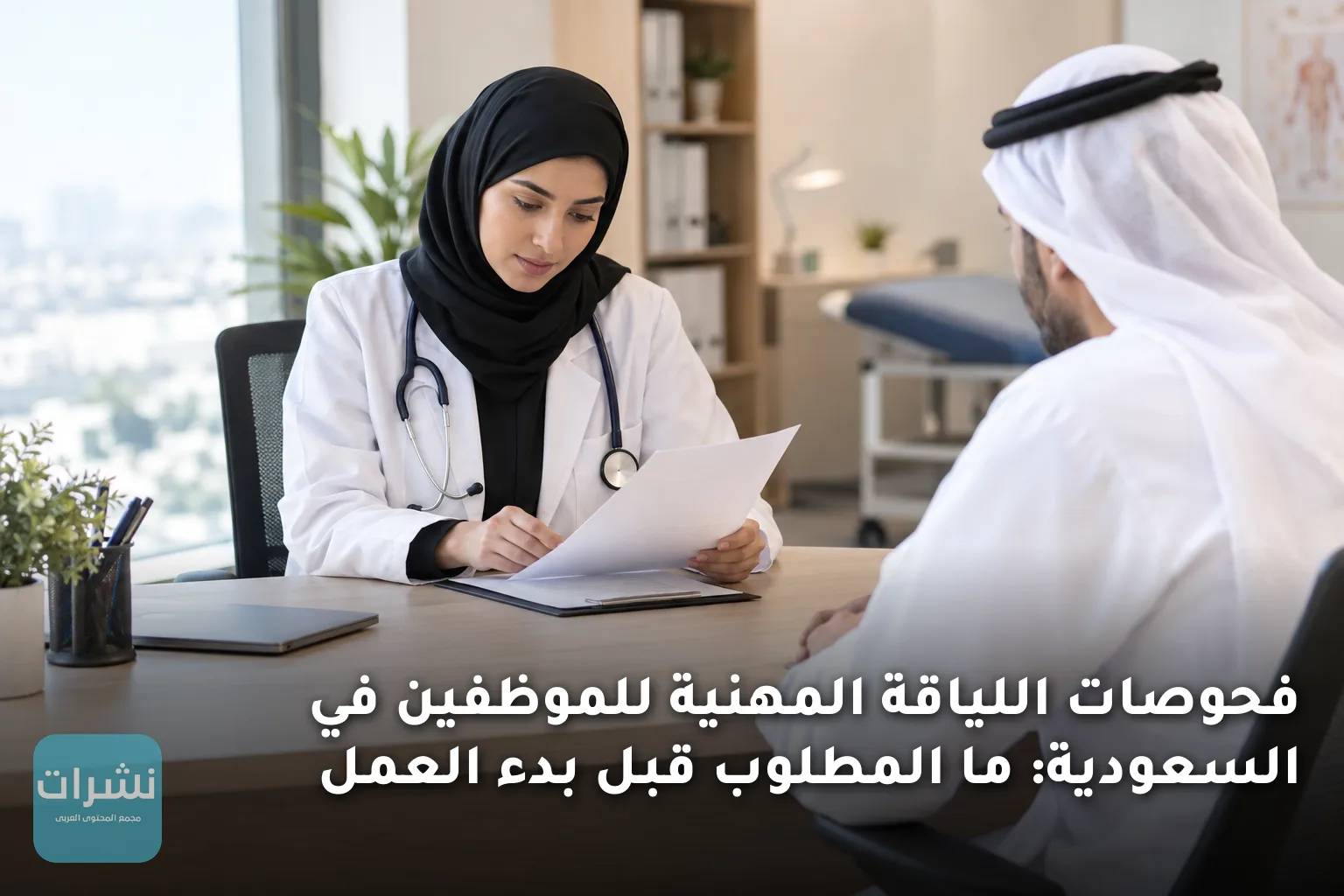 فحوصات اللياقة المهنية للموظفين في السعودية: ما المطلوب قبل بدء العمل