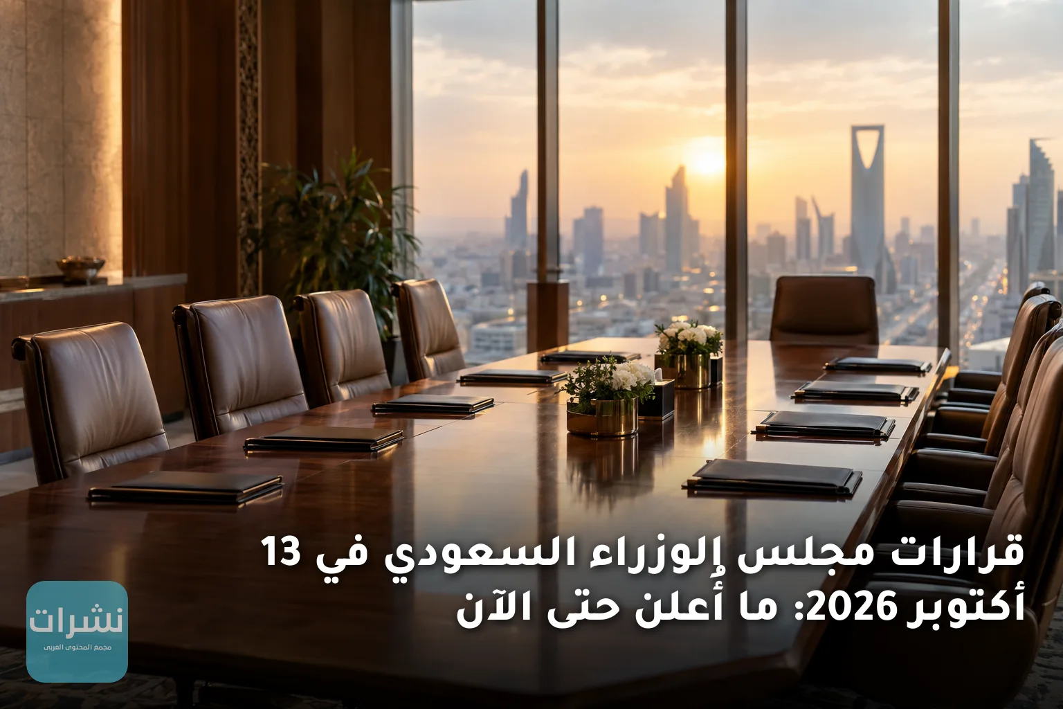 قرارات مجلس الوزراء السعودي في 13 أكتوبر 2026: ما أُعلن حتى الآن