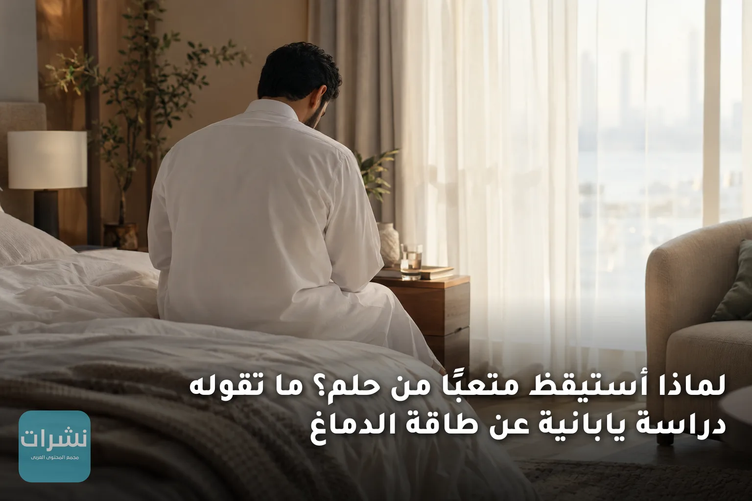 لماذا أستيقظ متعبًا من حلم؟ ما تقوله دراسة يابانية عن طاقة الدماغ