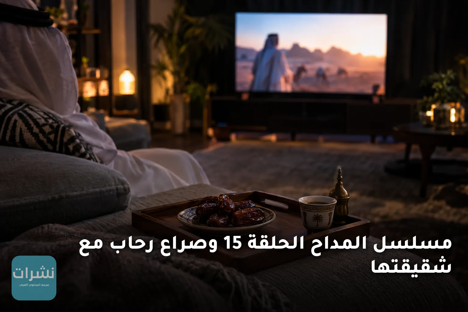 مسلسل المداح الحلقة 15 وصراع رحاب مع شقيقتها
