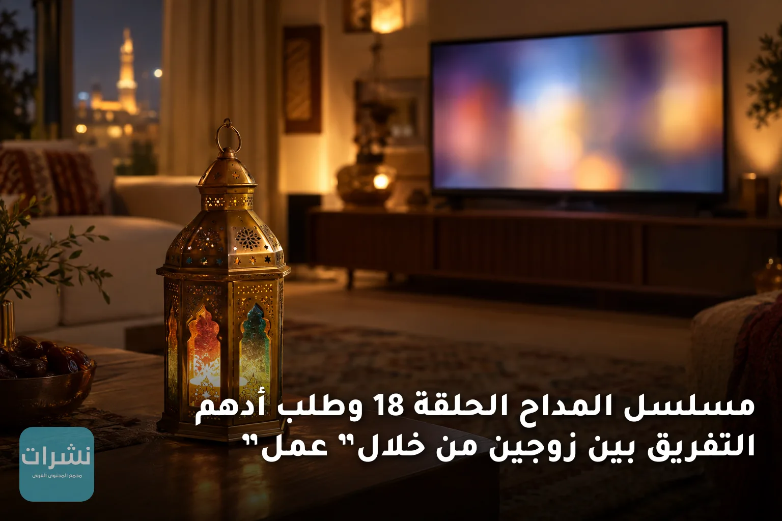 مسلسل المداح الحلقة 18 وطلب أدهم التفريق بين زوجين من خلال” عمل”